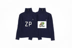 Ralph Lauren Navy Collar Wool Sweater RL009