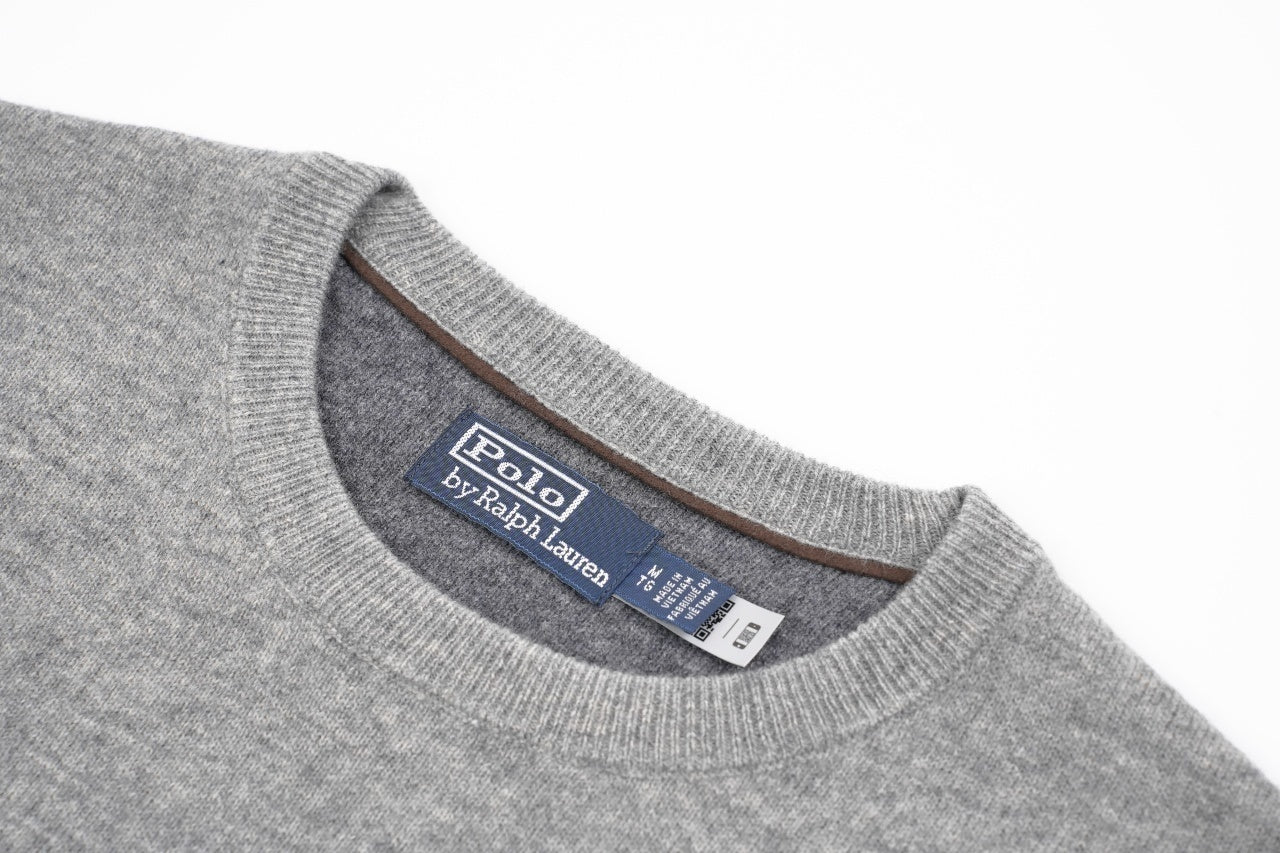 Ralph Lauren Ribbed Embroidered Sweater