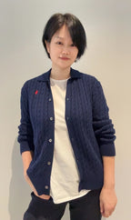 Ralph Lauren Pony Cable Shirt Navy
