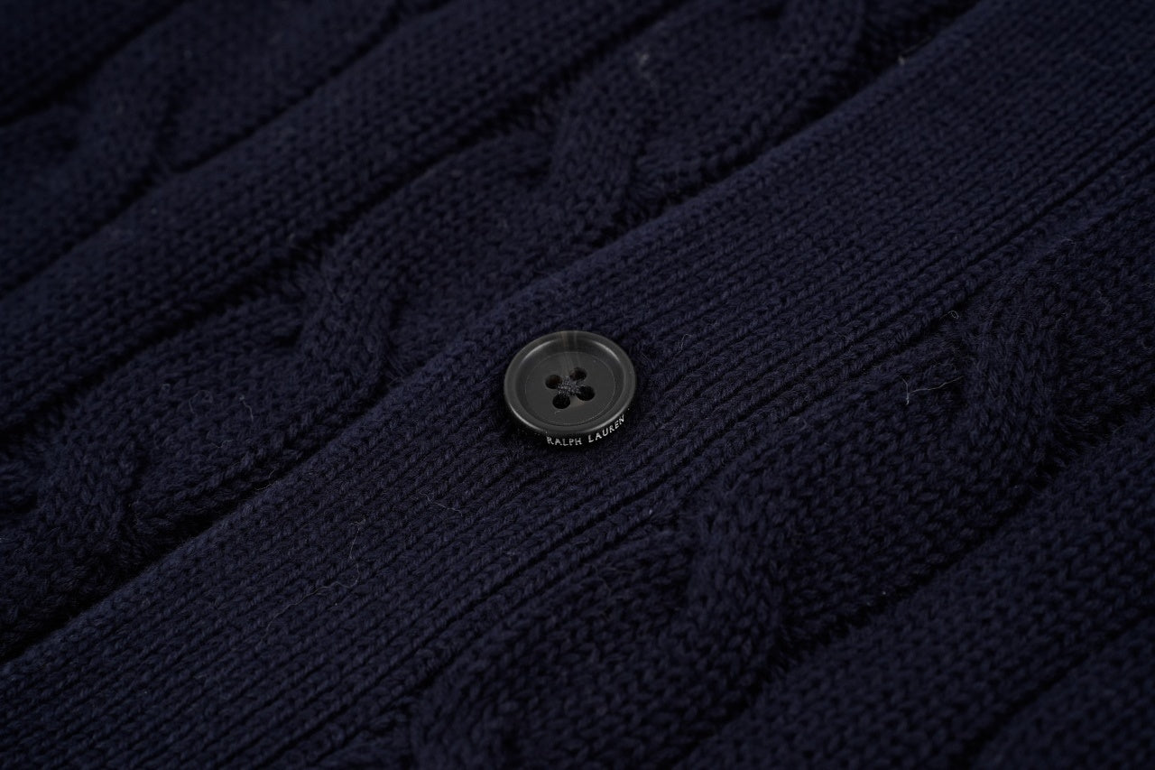 Ralph Lauren Pony Cable Shirt Navy