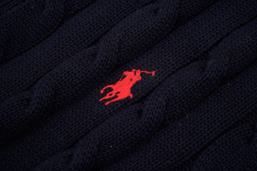 Ralph Lauren Pony Cable Shirt Navy