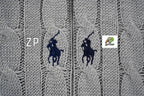 Ralph Lauren Navy Blue Wool-Cashmere Sweater
