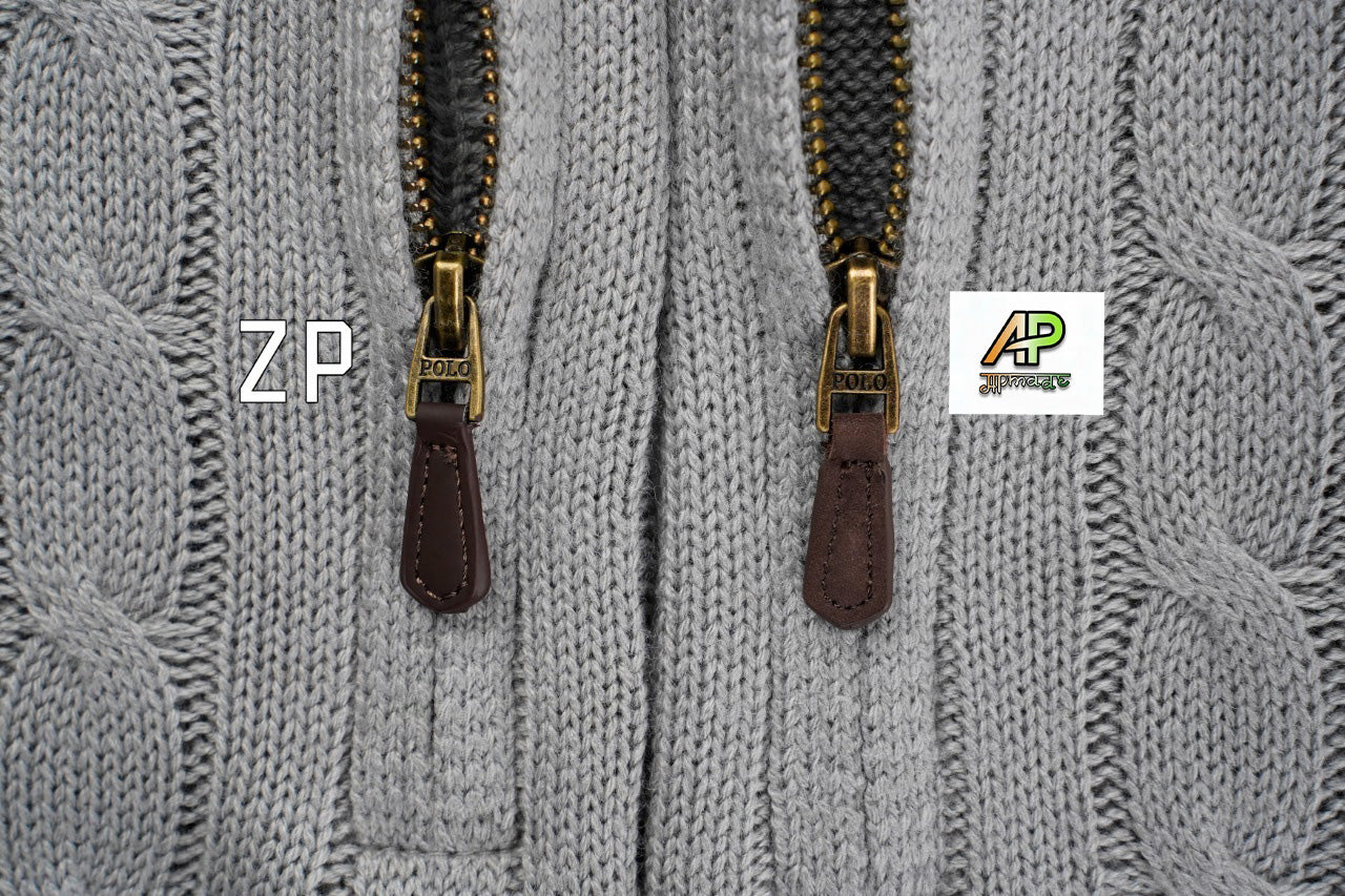 Ralph Lauren Navy Blue Wool-Cashmere Sweater