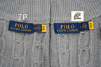 Ralph Lauren Navy Blue Wool-Cashmere Sweater