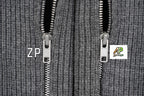 Maison Margiela MM6 N54 Gray Cardigan with Stitched Back Corners