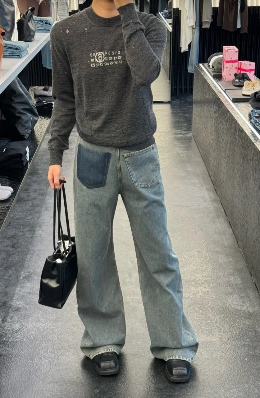 Maison Margiela Destroy Number 6 Crew Neck Sweater