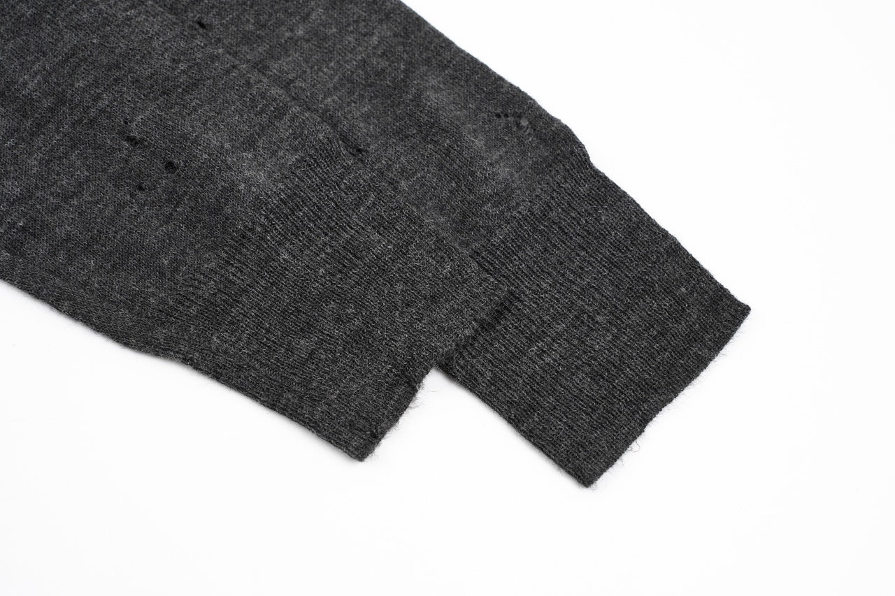 Maison Margiela Destroy Number 6 Crew Neck Sweater