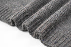 Maison Margiela Grey Wool-Blend Half-Zip Sweater