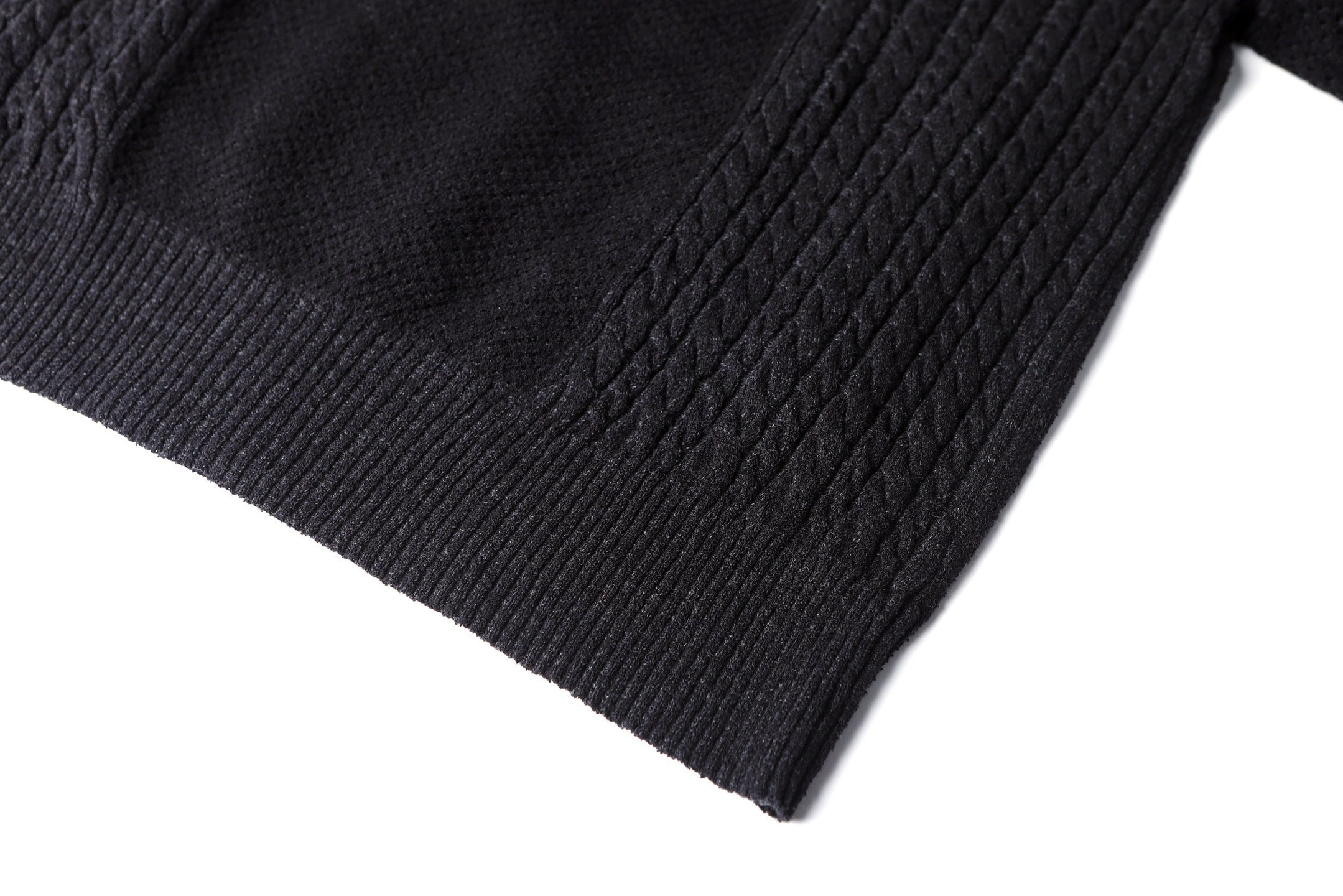 Versace 25SS High-Neck Zip-Up Jacquard Knit Sweater