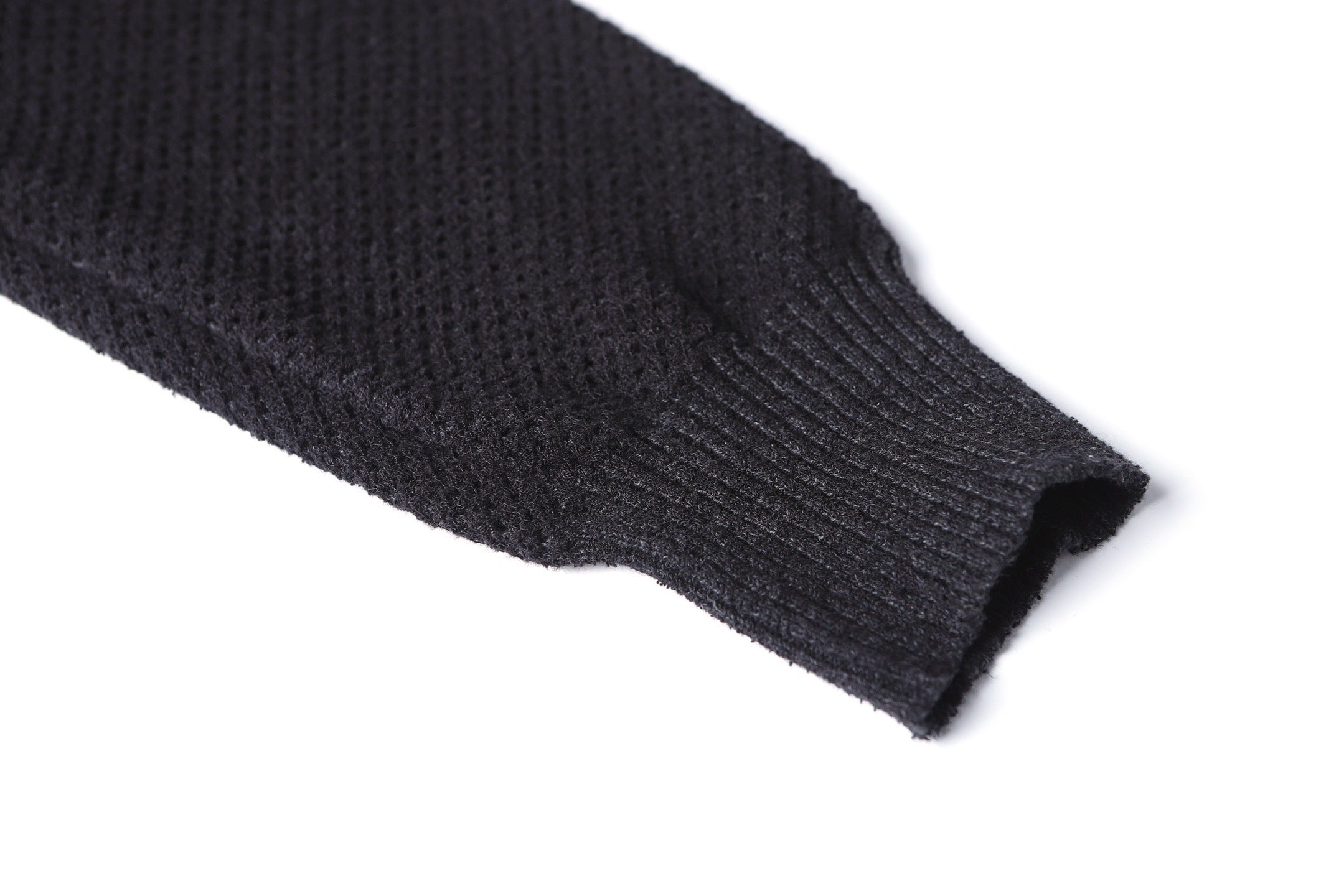 Versace 25SS High-Neck Zip-Up Jacquard Knit Sweater