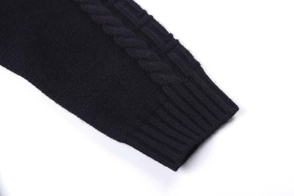 Versace 25SS Crew Neck Jacquard Embroidered Sweater