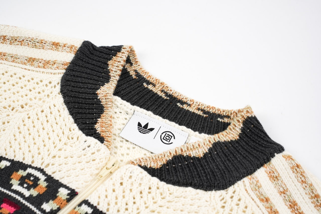 Adidas Collaboration Ethnic Style Sweater Jacket
