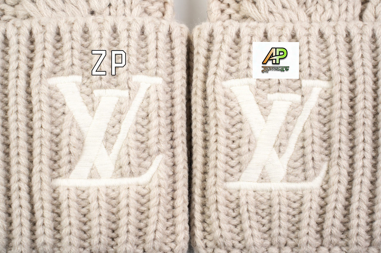 Louis Vuitton Embroidered Knitted Beanie