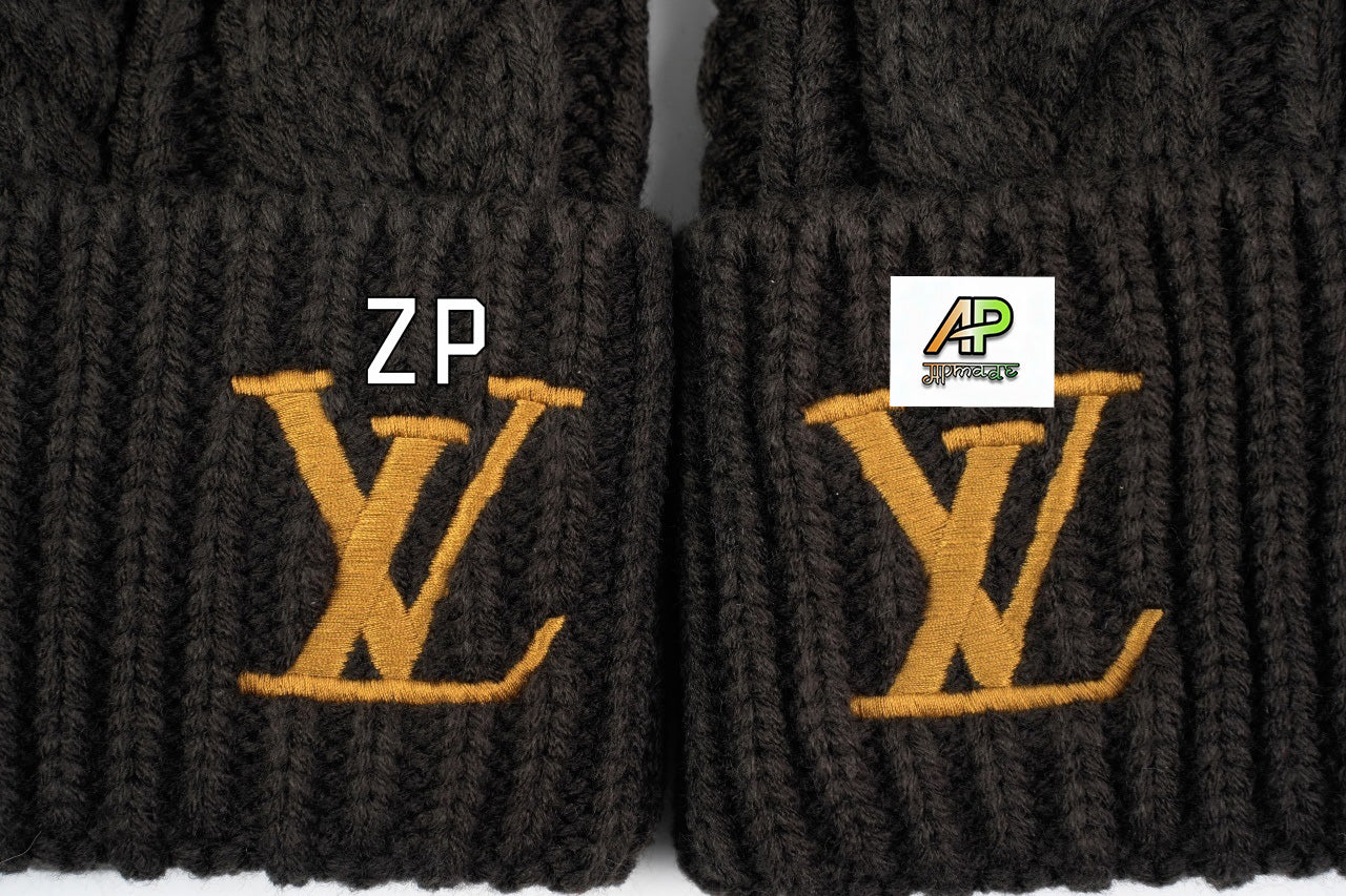 Louis Vuitton Embroidered Knitted Beanie