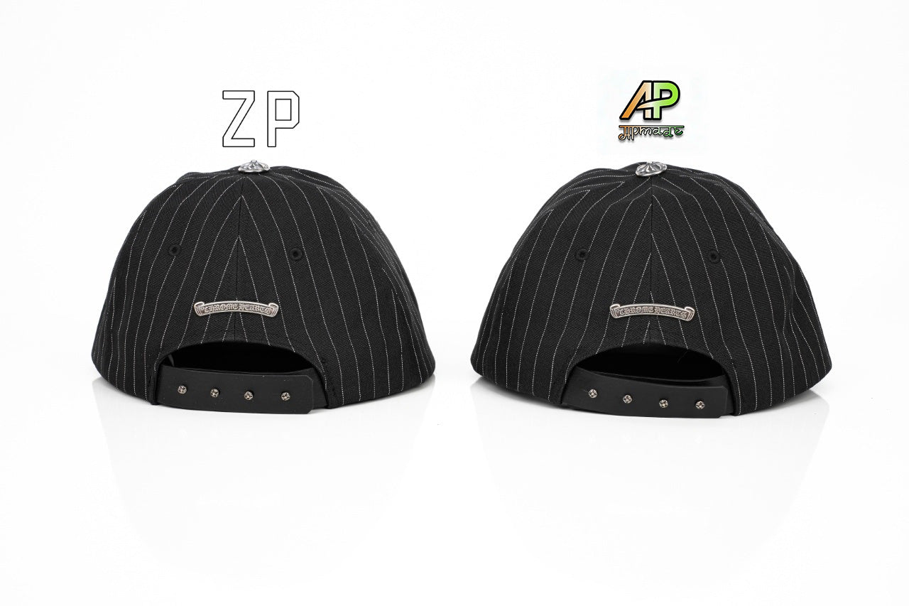 Chrome Hearts Vine and Sword Pattern Hat Black