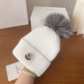 Moncler Cashmere Pom-Pom Knitted Hat