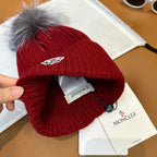 Moncler Classic Cashmere Knitted Hat