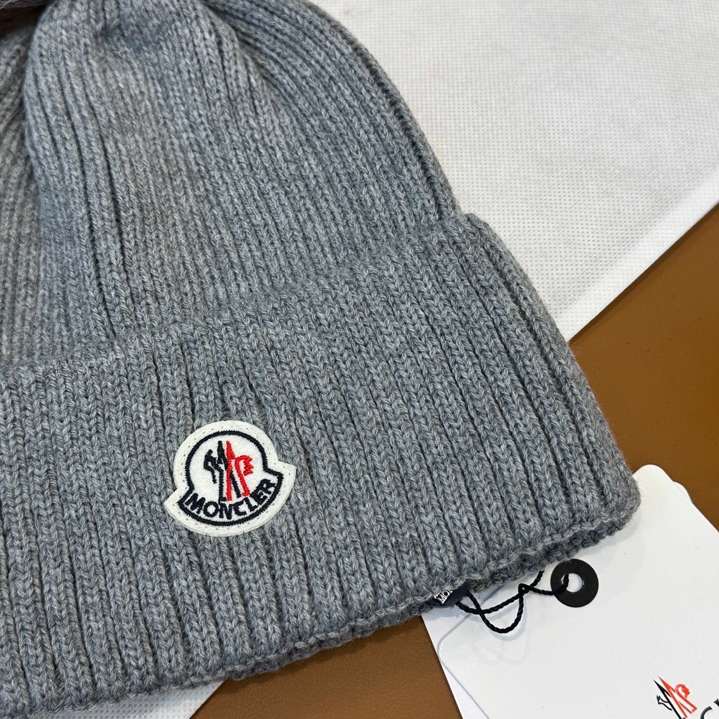 Moncler Classic Cashmere Knitted Hat