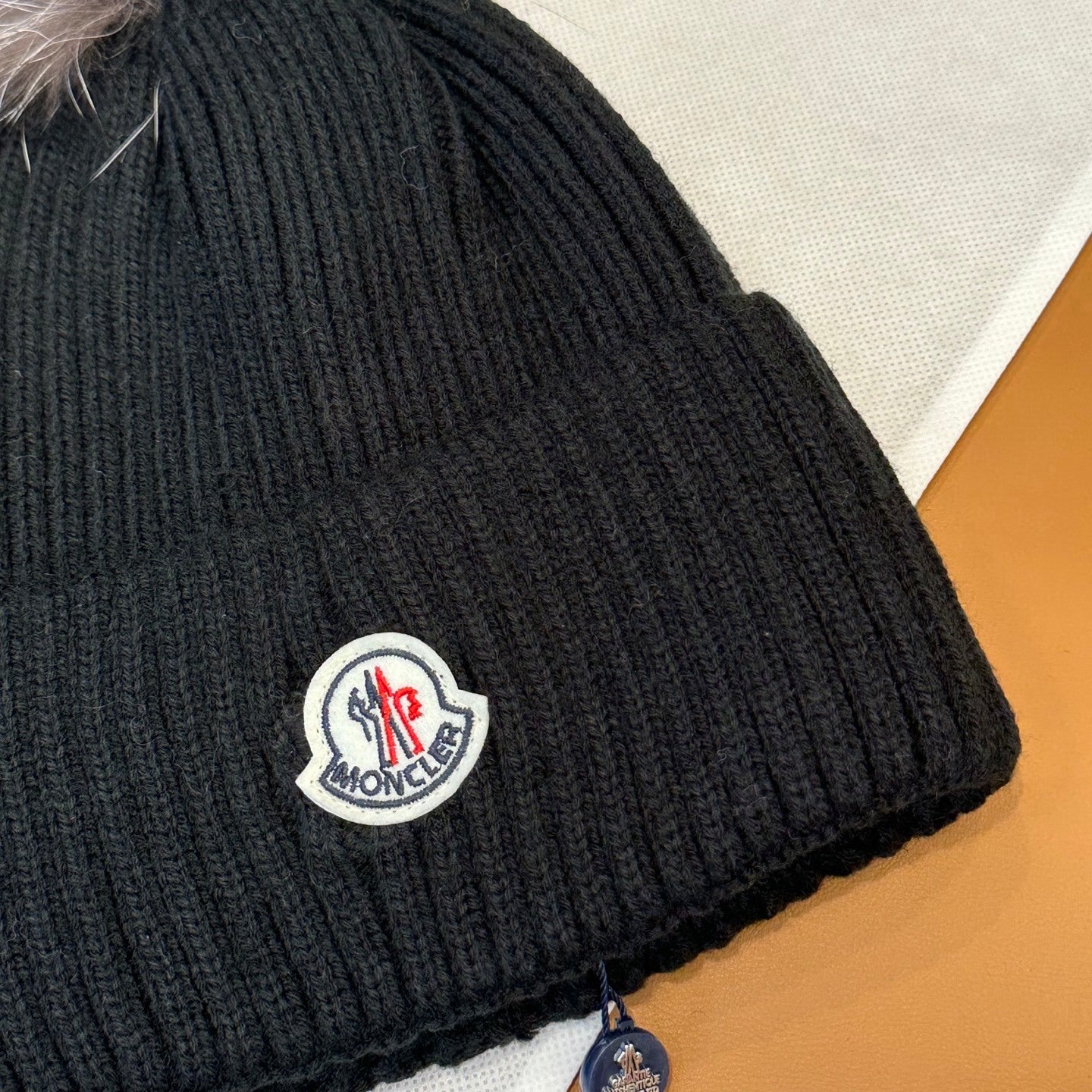 Moncler Classic Cashmere Knitted Hat