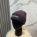 Miu Miu Logo Knit Hat