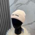 Miu Miu Logo Knit Hat