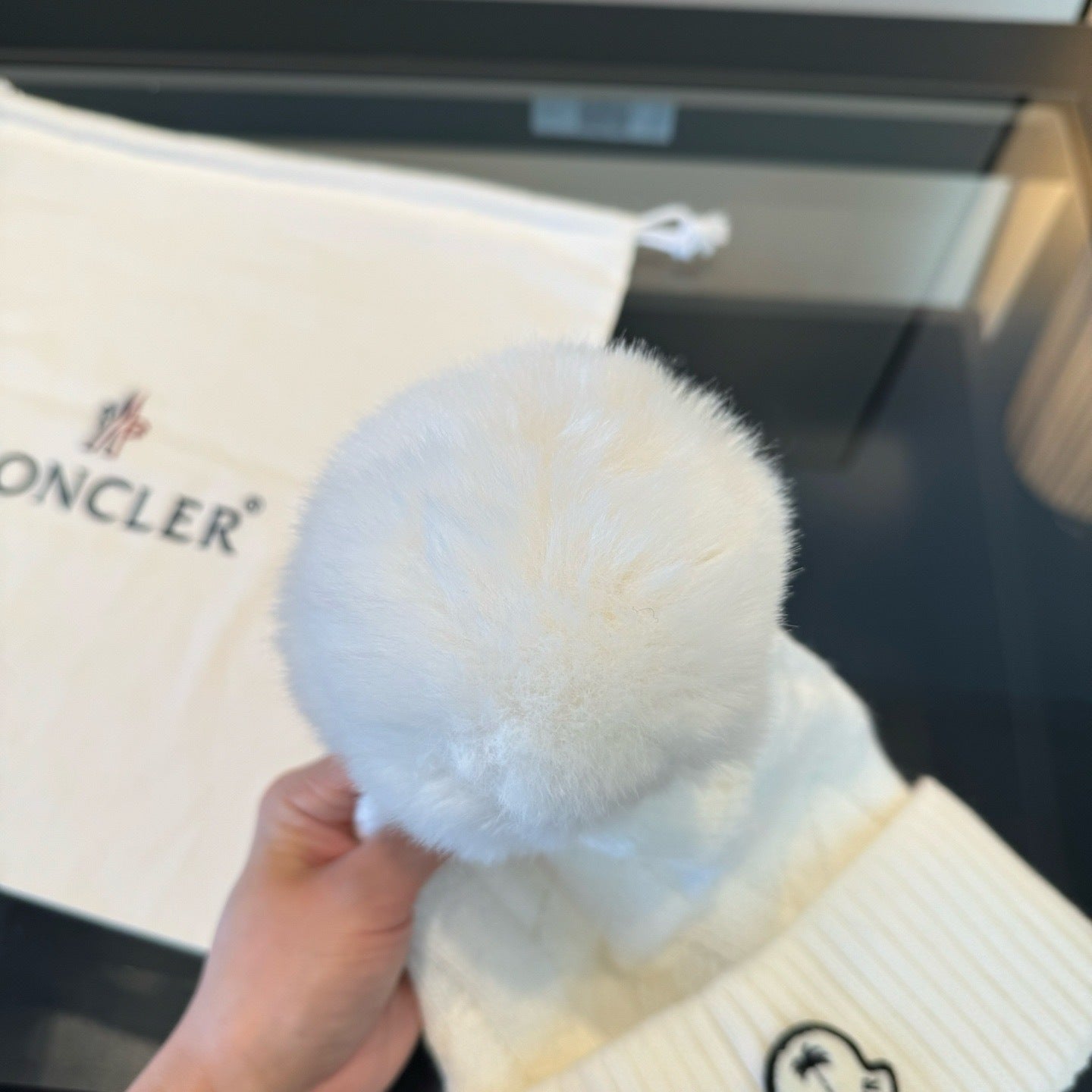 Moncler Wool Knit Hat