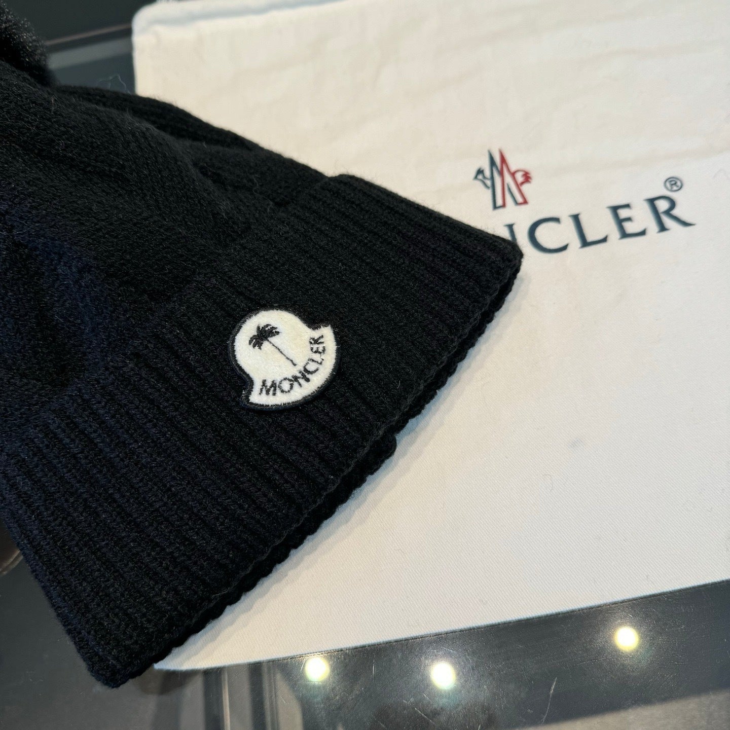 Moncler Wool Knit Hat