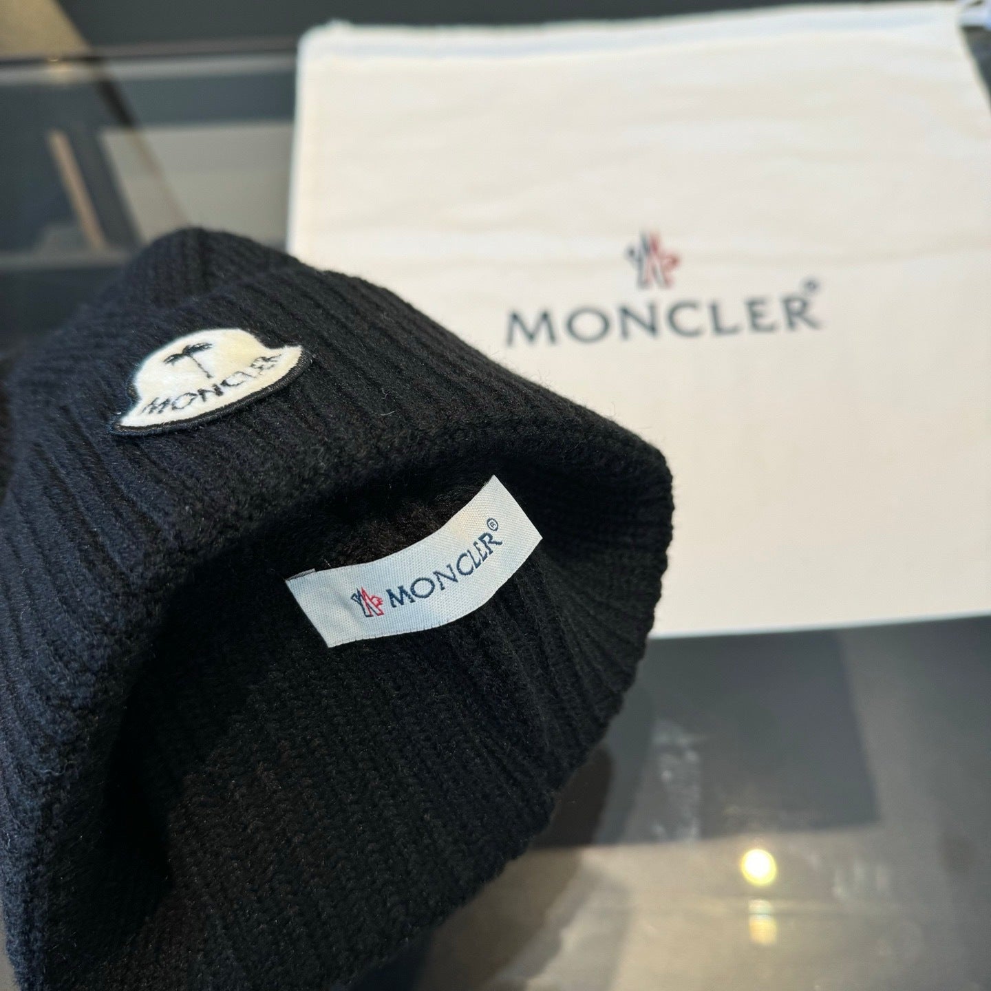 Moncler Wool Knit Hat