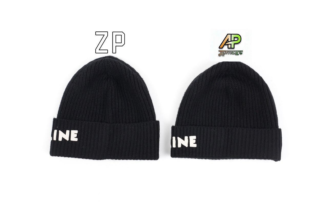 Celine Classic Logo Knit Beanie