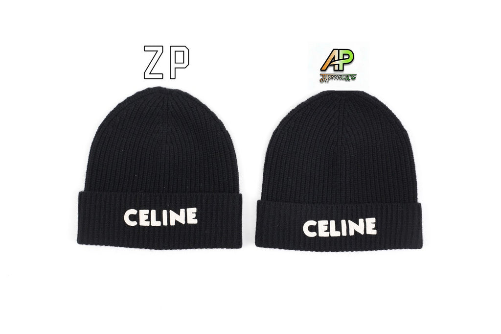 Celine Classic Logo Knit Beanie