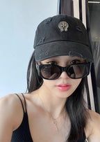 Chrome Hearts Spiked Cap Black