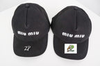 Miu Miu Letter Embroidered Baseball Cap