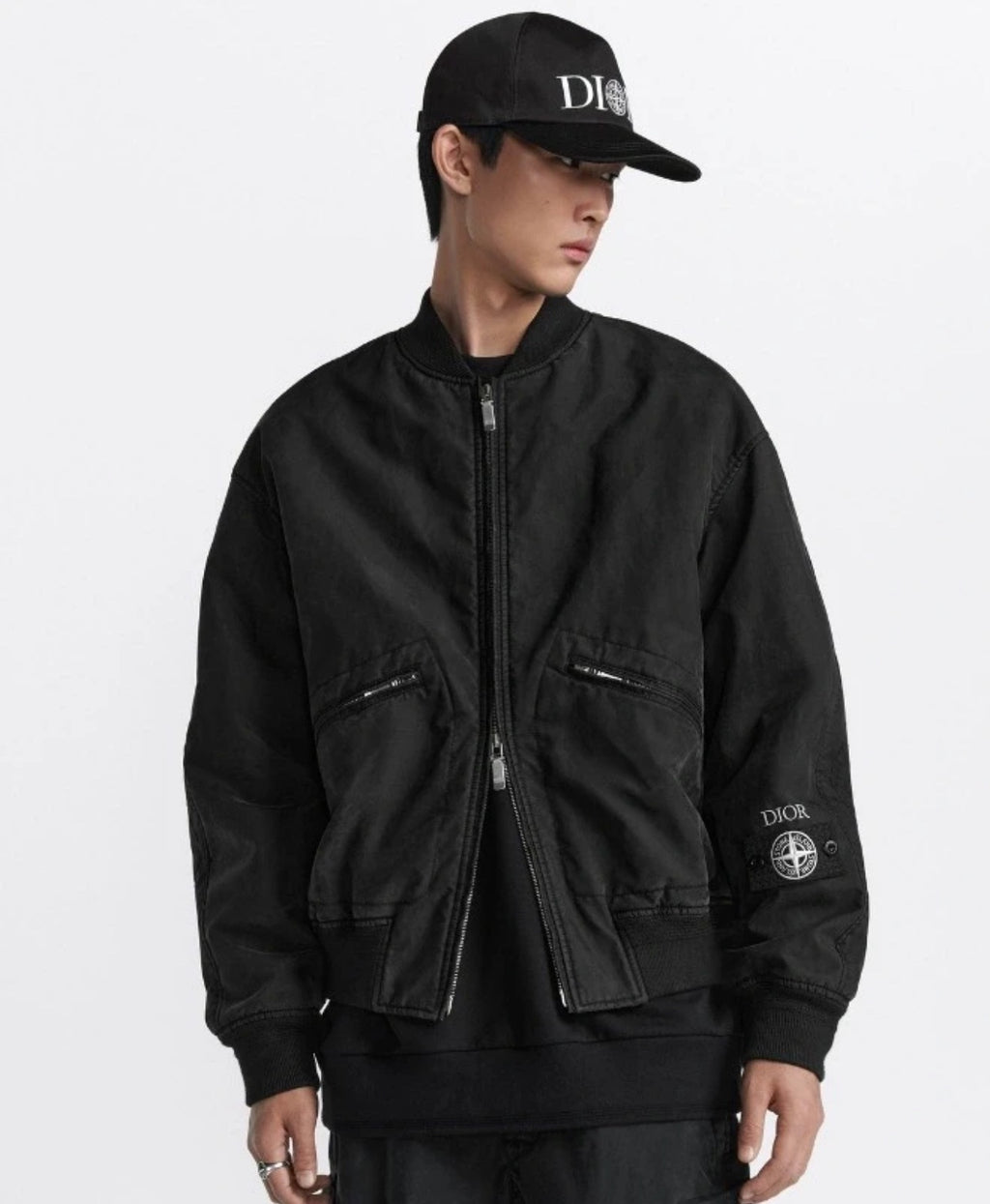 Dior Stone Island Collaboration Baseball Cap