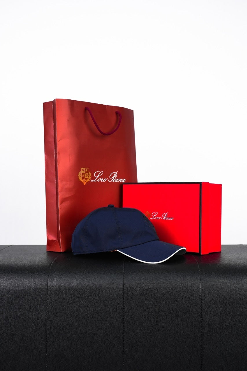 Loro Piana Logo Embroidered Baseball Cap