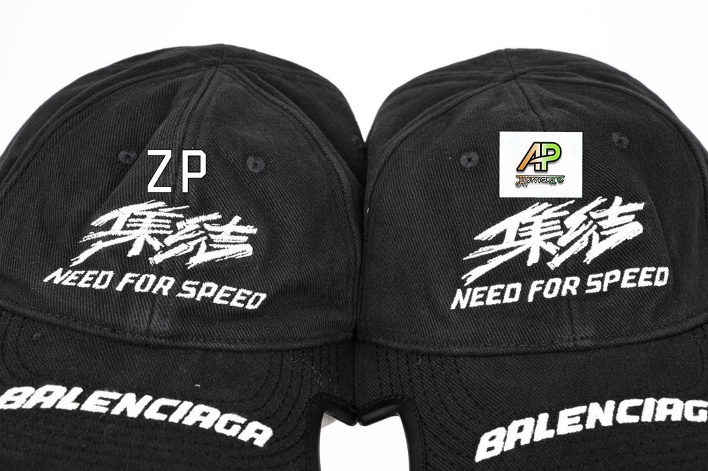 Balenciaga 25SS Lettering Embroidered Hat