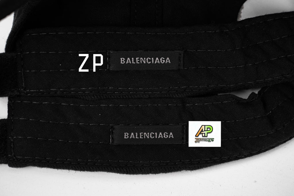 Balenciaga 25SS Lettering Embroidered Hat