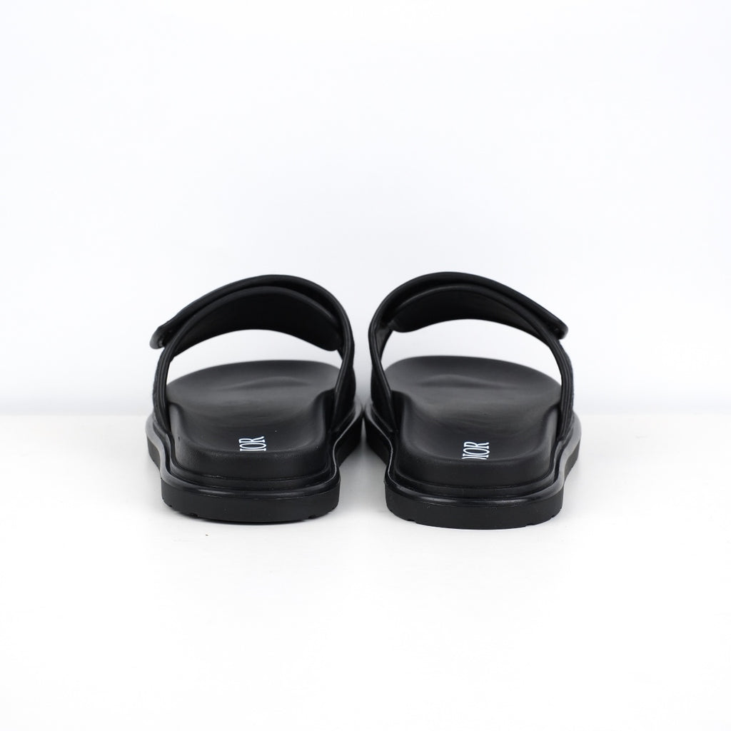 Christian Dior H-Town Oblique Platform Slides