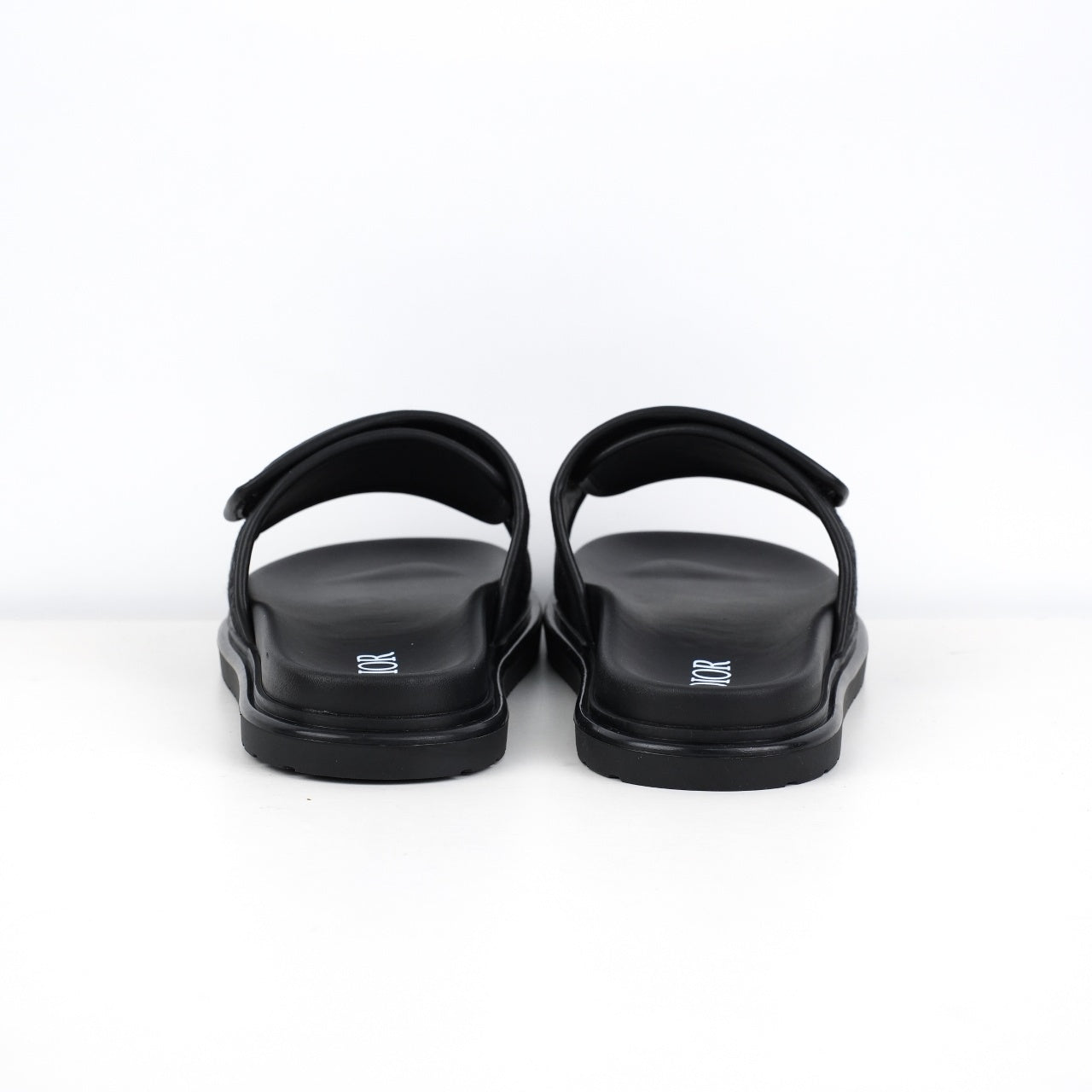Christian Dior H-Town Oblique Platform Slides