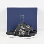 Christian Dior Alpha Oblique Embroidered Slippers