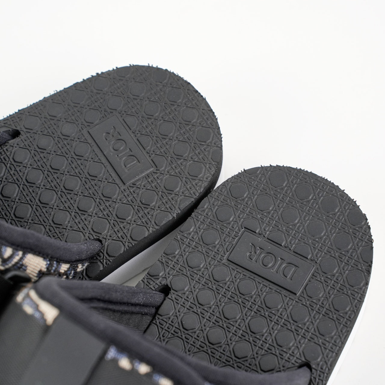 Christian Dior Alpha Oblique Embroidered Slippers