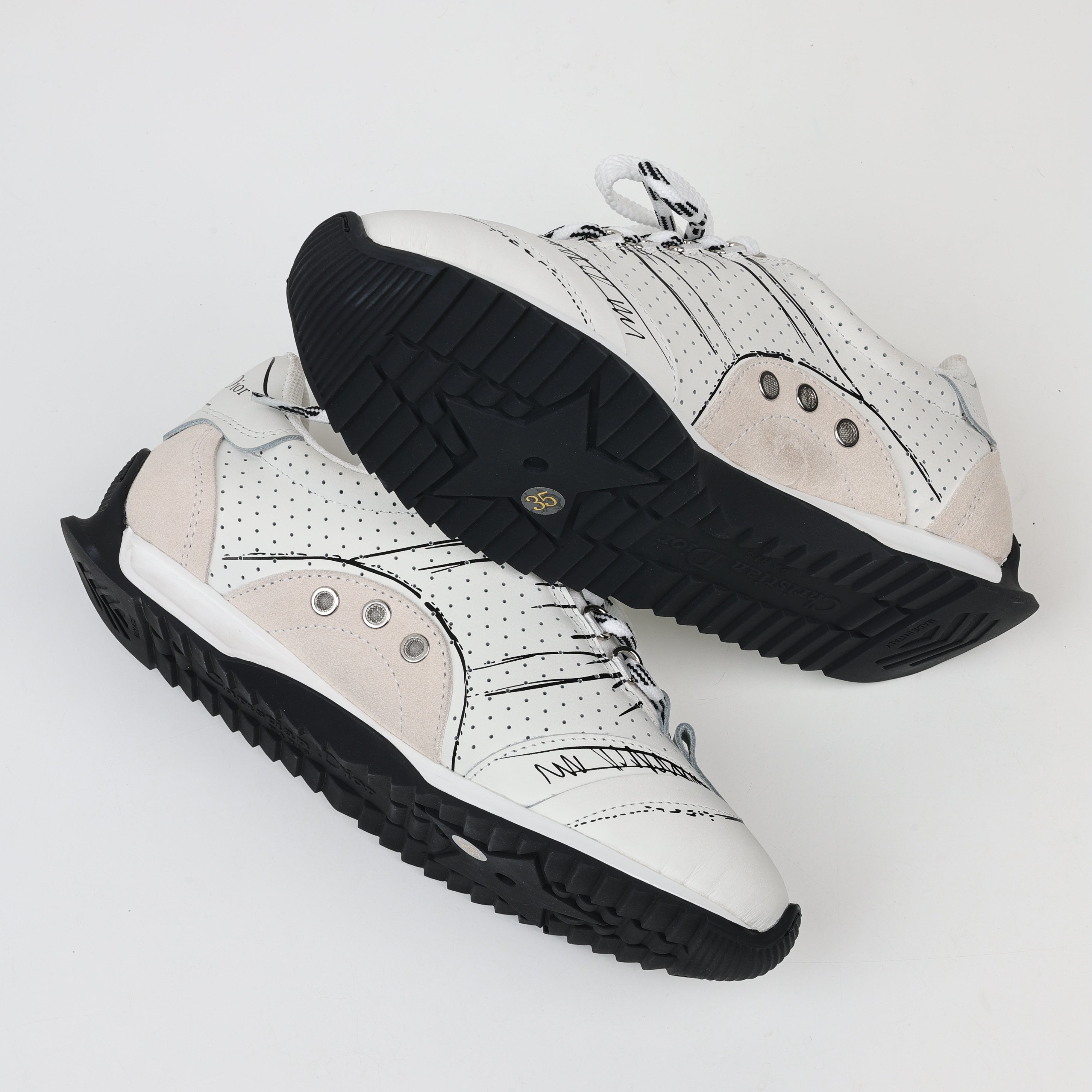 Christian Dior D-Sketch Sneakers