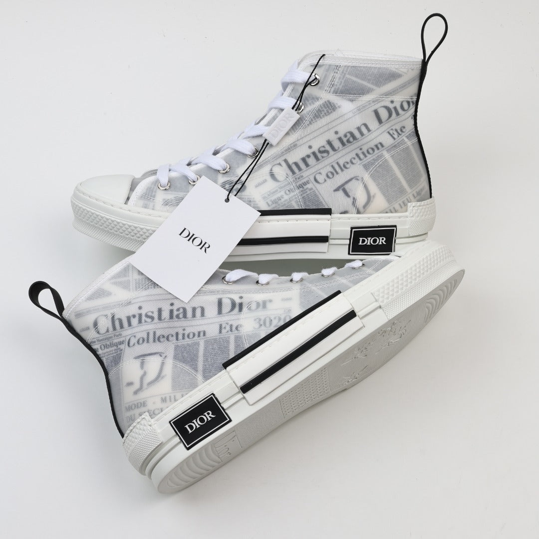 Christian Dior B23 Oblique High Top Sneakers