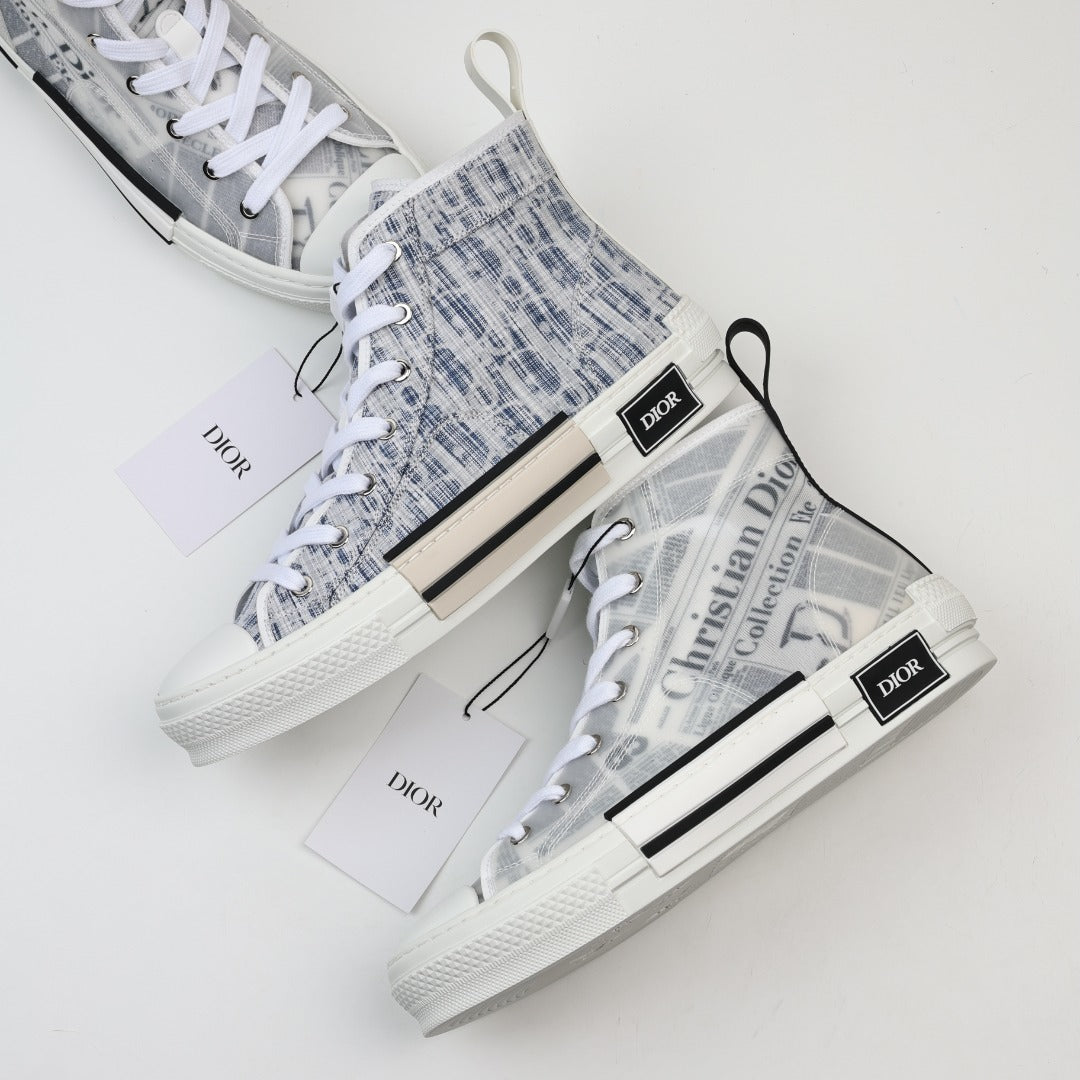 Christian Dior B23 Oblique High Top Sneakers
