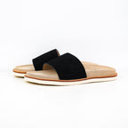 Brunello Cucinelli Logo Suede Flip Flops