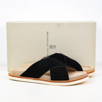 Brunello Cucinelli Logo Double-Breasted Slides