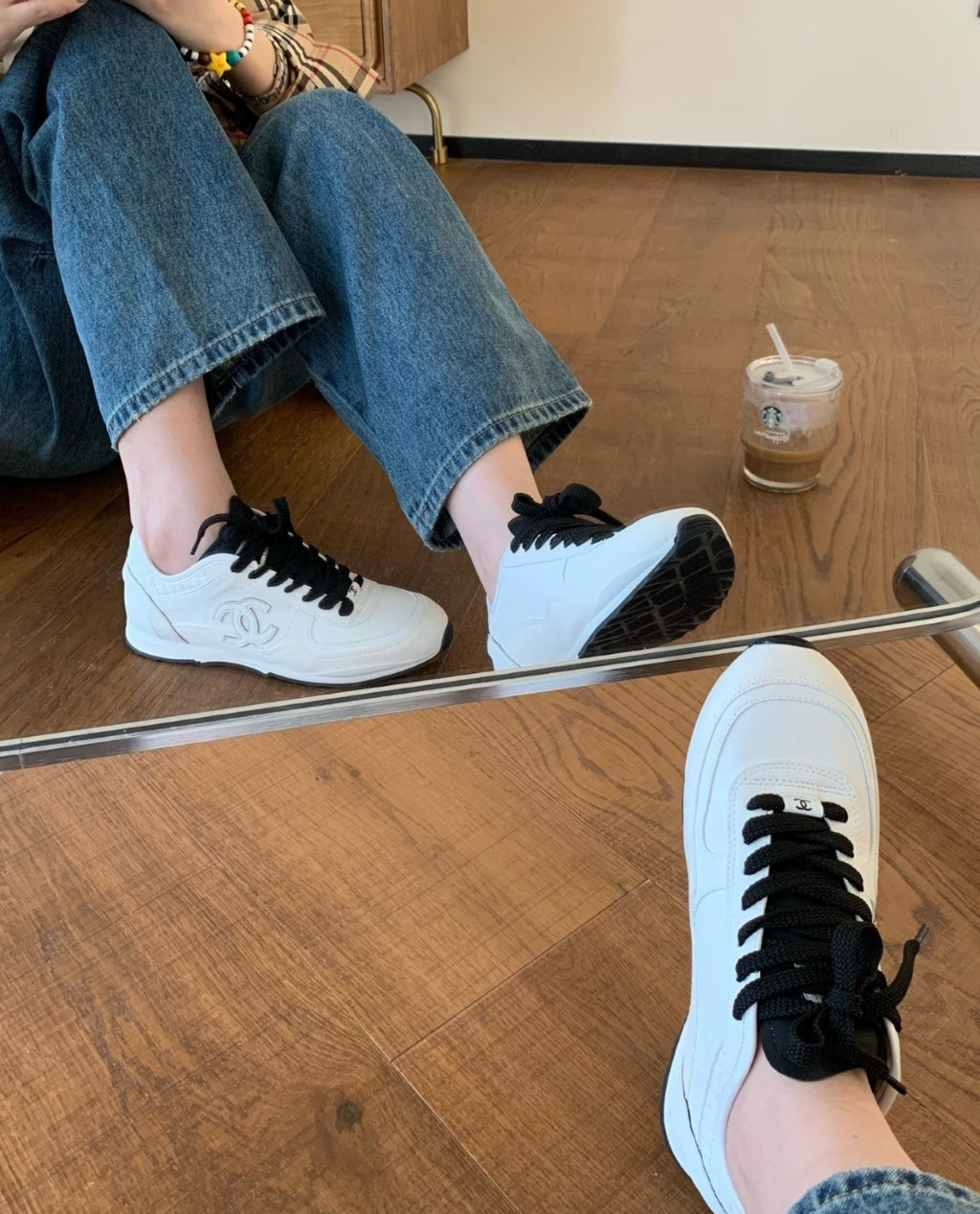 Chanel 25 Low-Top Sneakers