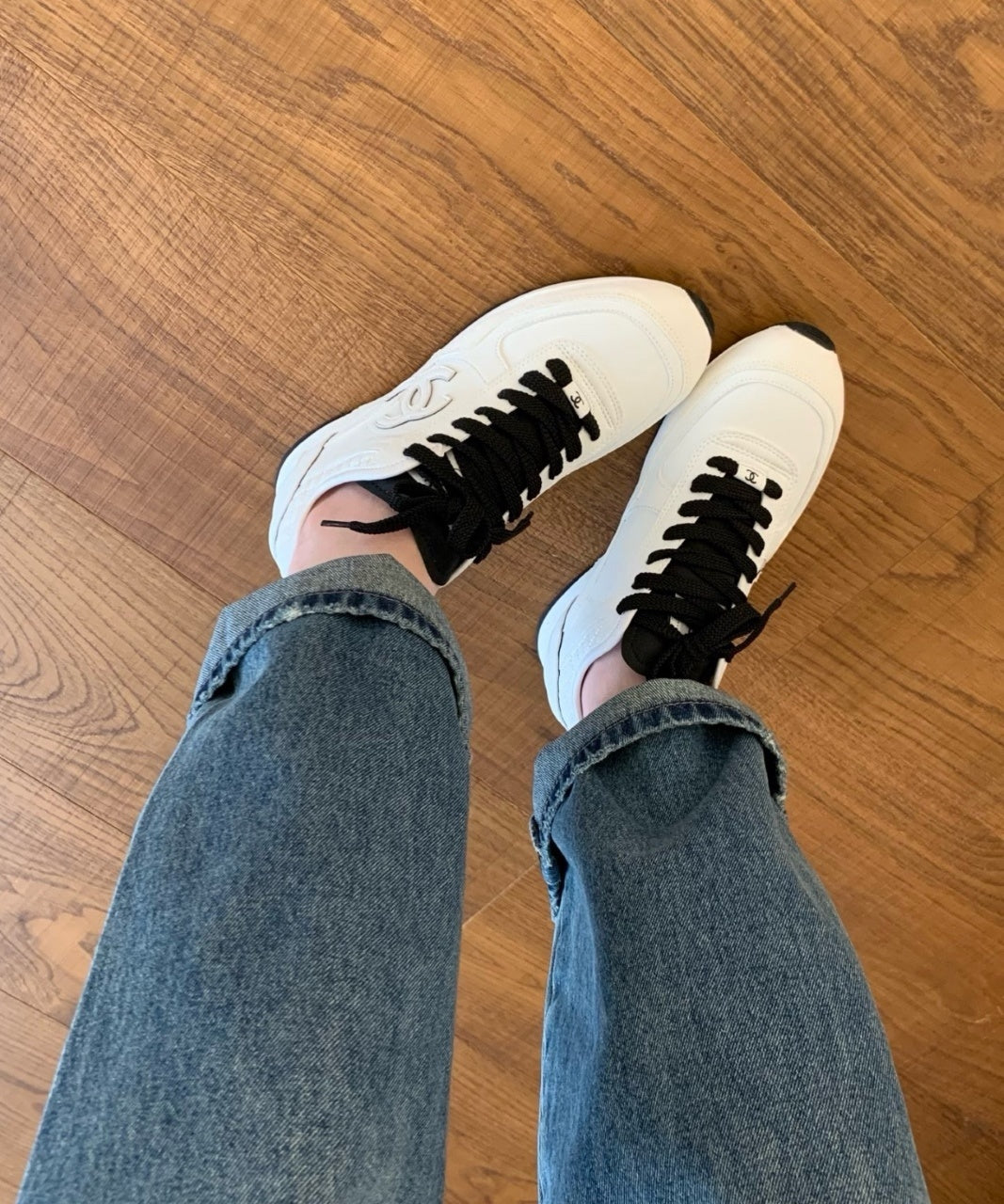 Chanel 25 Low-Top Sneakers