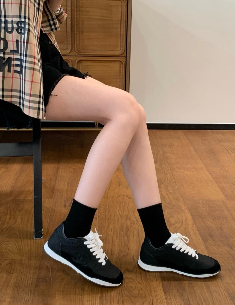 Chanel 25 Low-Top Sneakers