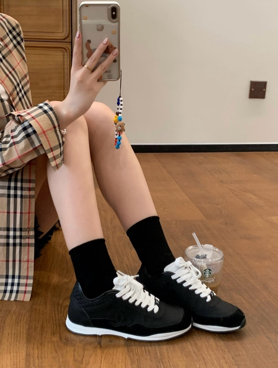 Chanel 25 Low-Top Sneakers