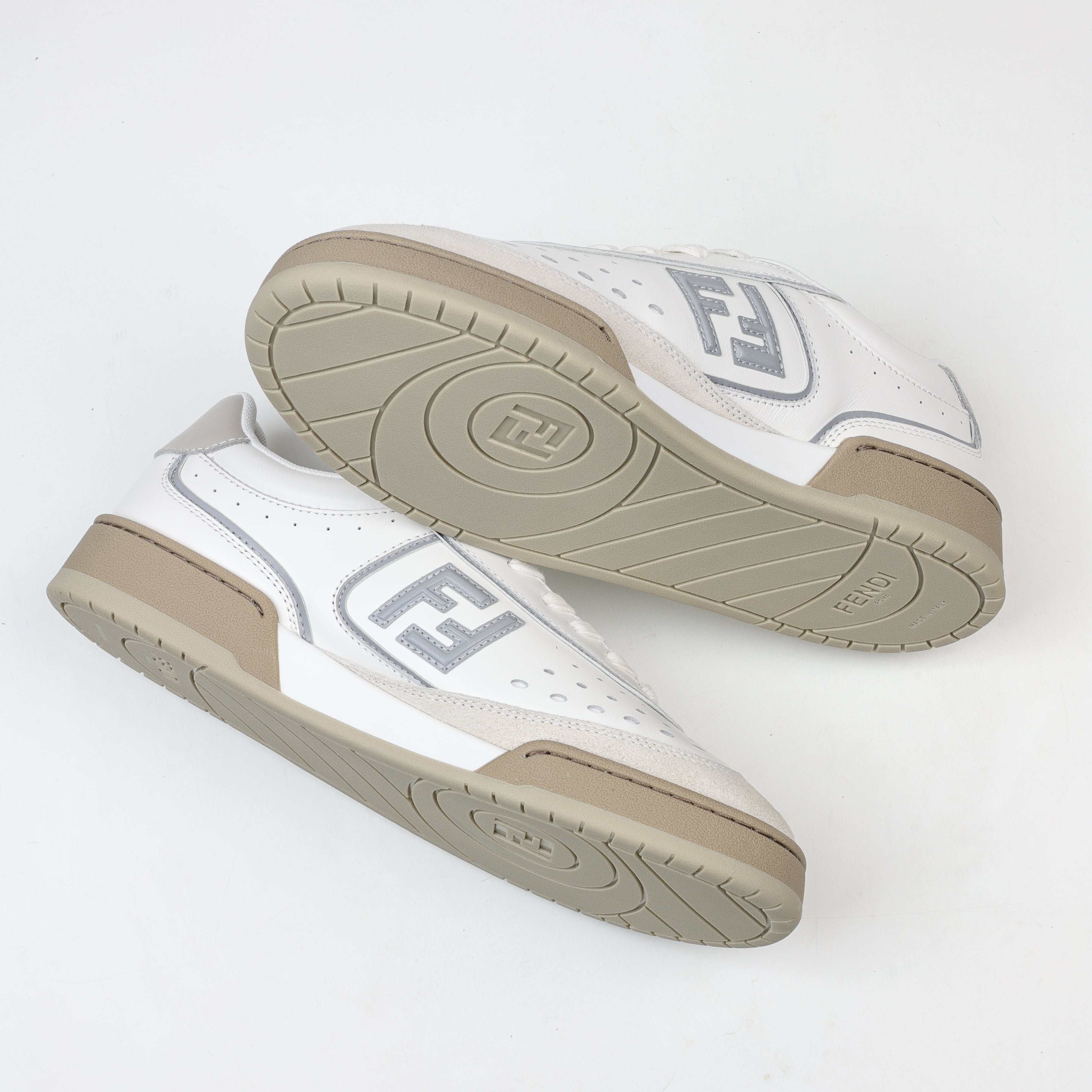 Fendi Match Low-Top Sneakers